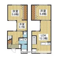 物件の間取り画像