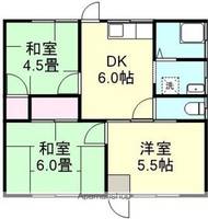 岡山県倉敷市玉島乙島(一戸建)の賃貸物件の間取り