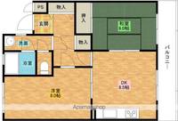 物件の間取り画像