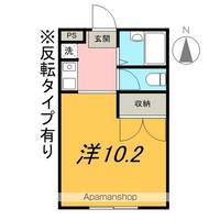 エフ・ニイジマ107の間取り