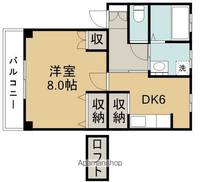 ナヴィール萩1号館の間取り