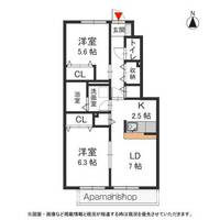 物件の間取り画像