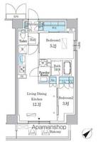 東京都品川区南大井1丁目の賃貸マンション249の間取り