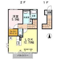 シャルマン楠の間取り