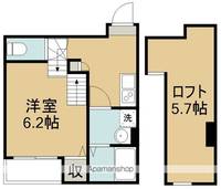 ラフェリオ東仙台の間取り