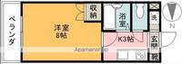 T・Sヴィラ402の間取り