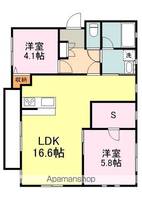 物件の間取り画像