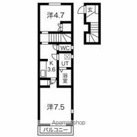 物件の間取り画像