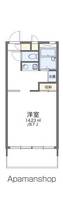 レオパレスヴェルドミールイマイの間取り