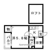 アーバンハイム箱崎の間取り