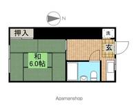 前田荘203の間取り