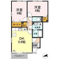 セジュール南花岡IIの間取り