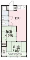寺町マンション2-1の間取り