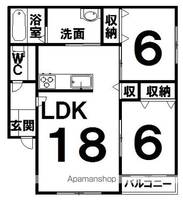 物件の間取り画像