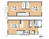 パーシモンの間取り