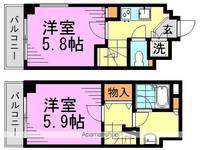 物件の間取り画像