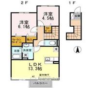物件の間取り画像