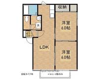 岩手県盛岡市黒石野3丁目の賃貸アパート202の間取り