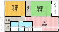 ウエダマンション(永楽荘)の間取り