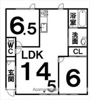 物件の間取り画像