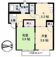 物件の間取り画像