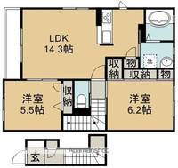 エスターテの間取り