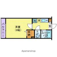 東京都杉並区阿佐谷北3丁目の賃貸アパートの間取り