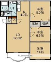 物件の間取り画像