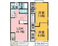 物件の間取り画像