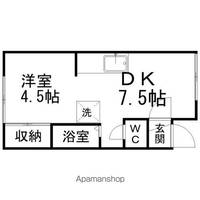 小西ハイツ102の間取り