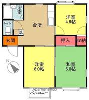 物件の間取り画像
