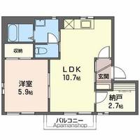 物件の間取り画像