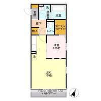 埼玉県草加市松江6丁目の賃貸アパートの間取り