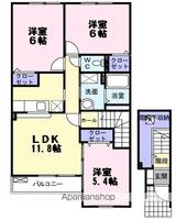 物件の間取り画像
