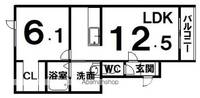 物件の間取り画像