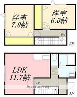 グランツハイム103の間取り