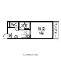 マンションオーク202の間取り