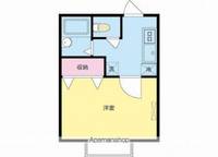 東京都江戸川区北葛西2丁目の賃貸アパートの間取り