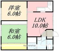 みどりマンション中道302の間取り