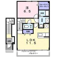 オベルジーヌの間取り