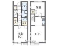 レオネクスト住吉B111の間取り