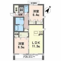 フォーブール馬場町の間取り