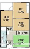 コーポ城山の間取り