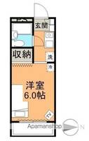 セントラル白山3Aの間取り
