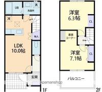 物件の間取り画像