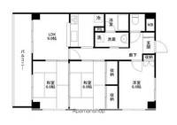 ハイム上所401の間取り