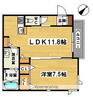 物件の間取り画像