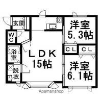 物件の間取り画像