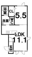 物件の間取り画像