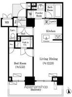 オアーゼ新宿西落合レジデンスの間取り